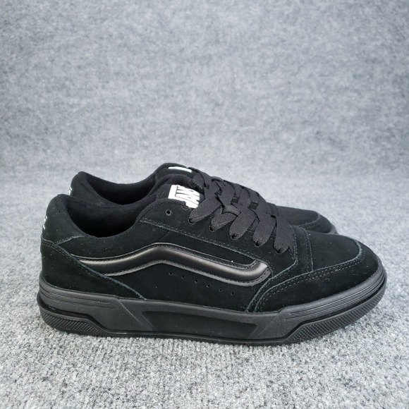 Vans Other - Vans Hylane Shoes Mens Size 8.5 Triple Black Skate Casual Sneakers Fat Tongue‎